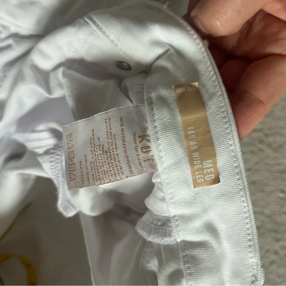 Kut from the Kloth MEG WIDE LEG JEAN size 14P - Picture 11 of 12